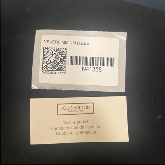 🎁EARLY🎁SALE 🚨2020 EUC Neverfull MM🚨 Louis Vuitton Daimer Ebene - Picture 4 of 10